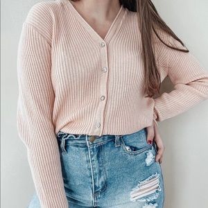 Bedford Fair Vintage ribbed cardigan